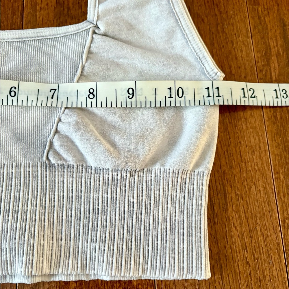 FREE PEOPLE Good Karma Crop Top Square Neck XS/S - Picture 6 of 11